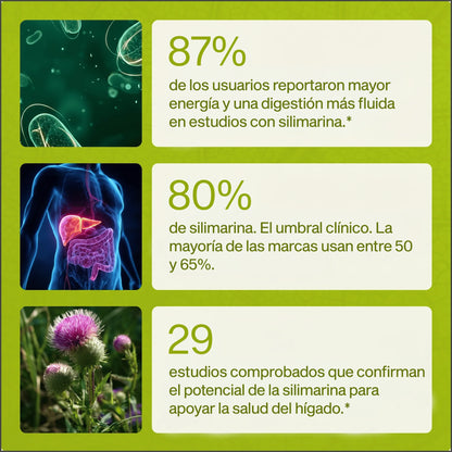 Nutrola® Cardo Mariano Premium | Apoyo Integral para la Salud Hepática
